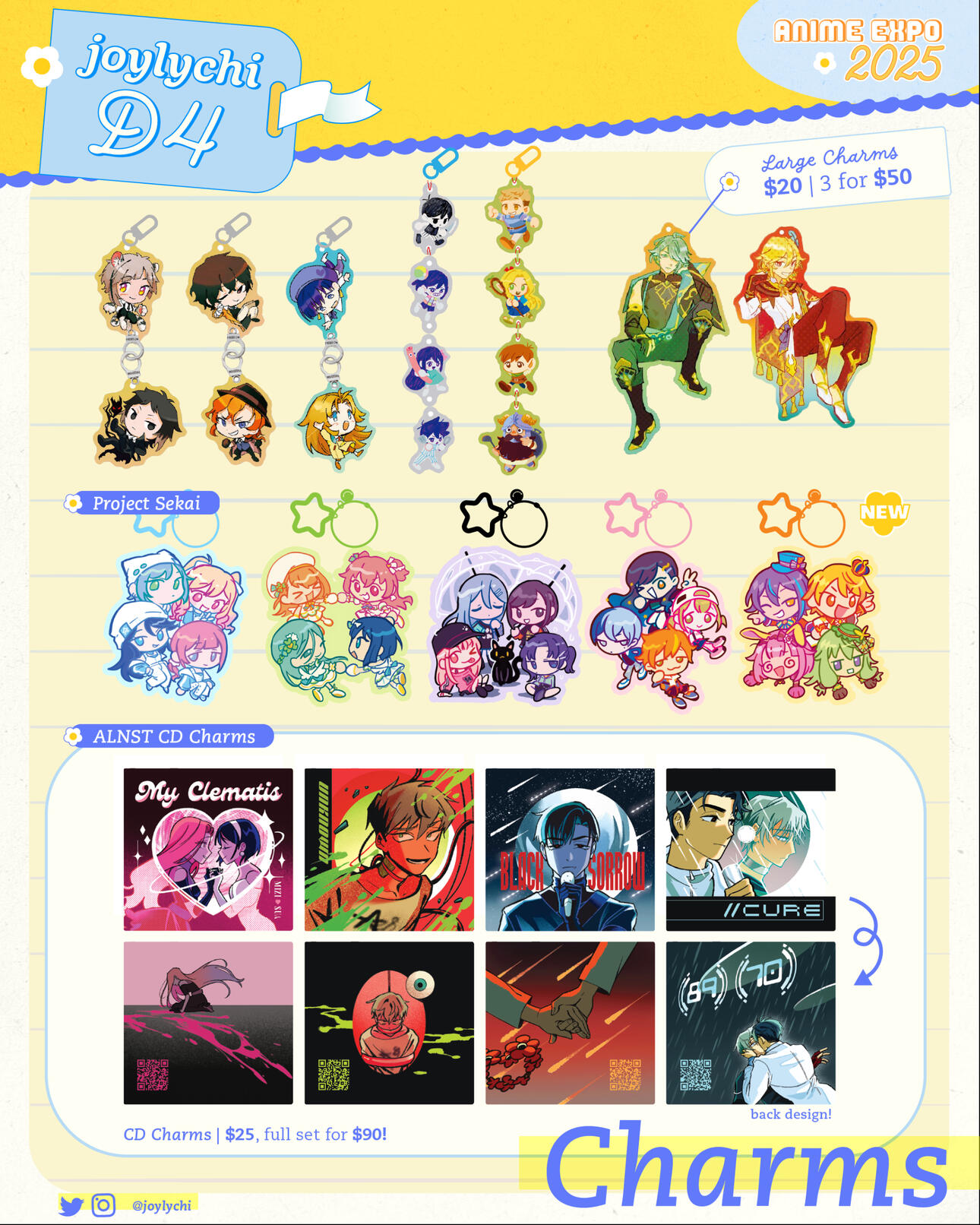 AX Charms 3 AX Charms 3